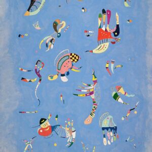 Photo of Sky Blue by Wassily Kandinsky Canvas Print