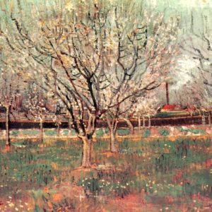 Photo of Japonaiserie Flowering Plum Tree (after Hiroshige)
