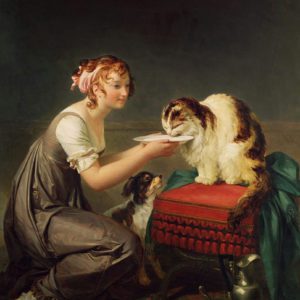 The Cat’s Lunch by Marguerite Gerard