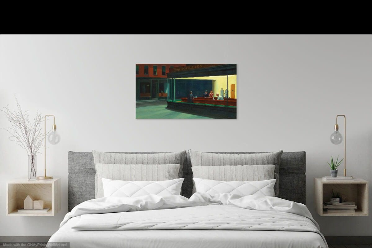 Photo of Bedroom Abstract Ehopper - Lavelart Photo of Bedroom Abstract Ehopper