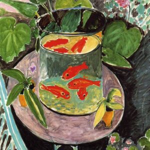 Photo of Goldfish Print On Canvas Photo Henri Matisse
