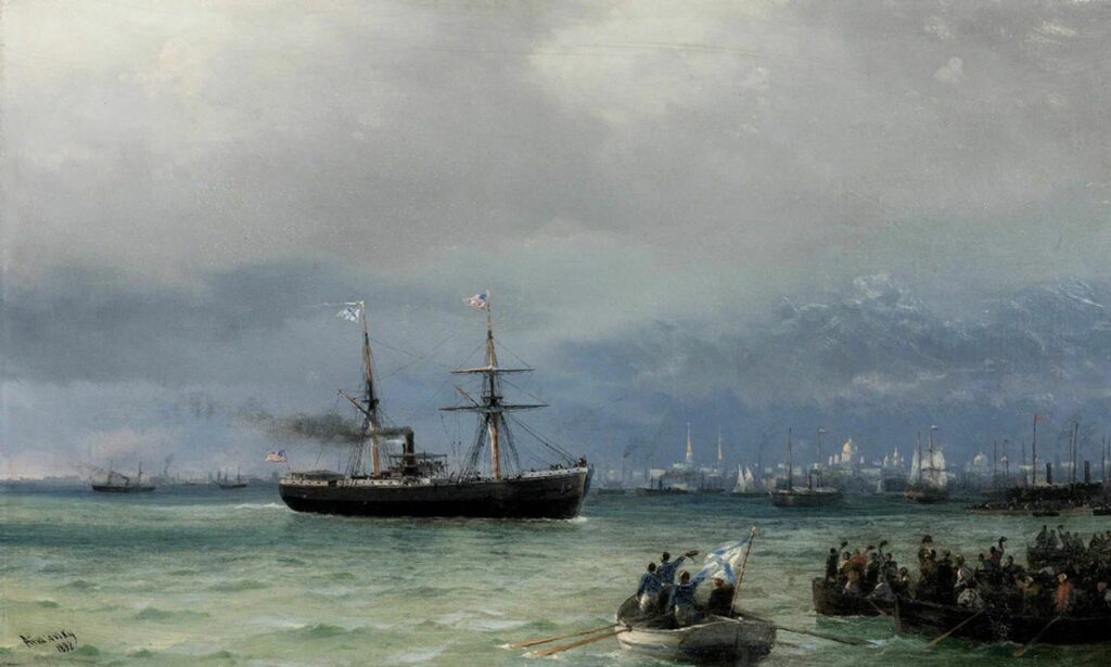 Distribution of Food by Ivan Aivazovsky Image for Article 32 - Lavelart Distribution of Food by Ivan Aivazovsky Image for Article 3