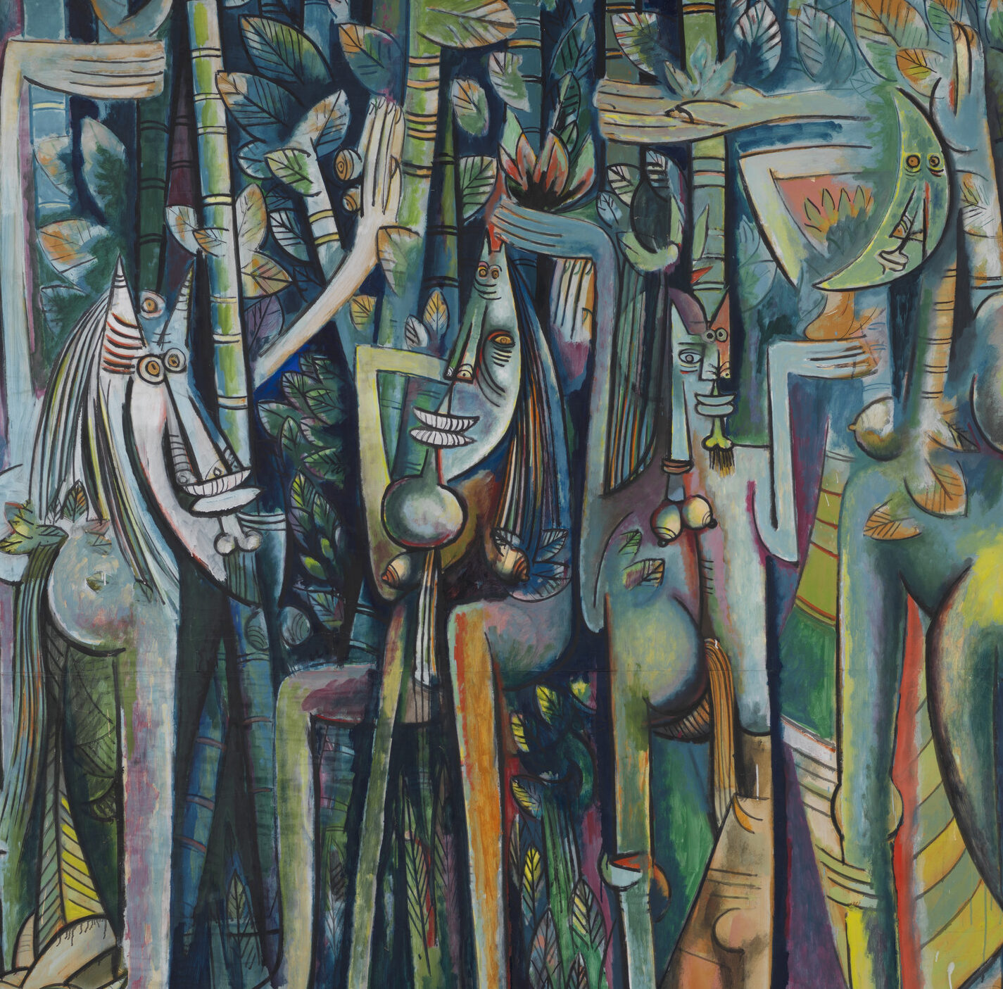 Wifredo Lam Jungle 1943 - Lavelart Wifredo Lam Jungle 1943 Image