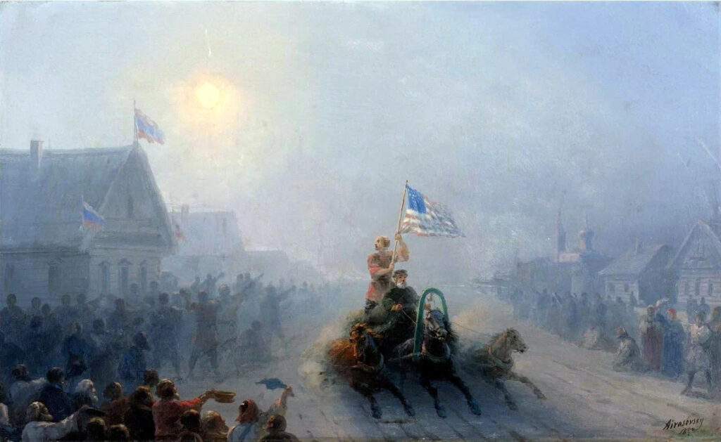 Distribution of Food by Ivan Aivazovsky Image for Article - Lavelart Distribution of Food by Ivan Aivazovsky Article